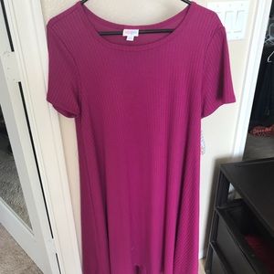 Hot pink xs lularoe Carly
